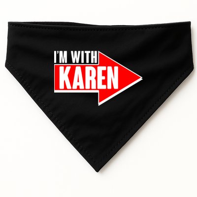 I'm With Karen USA-Made Doggie Bandana
