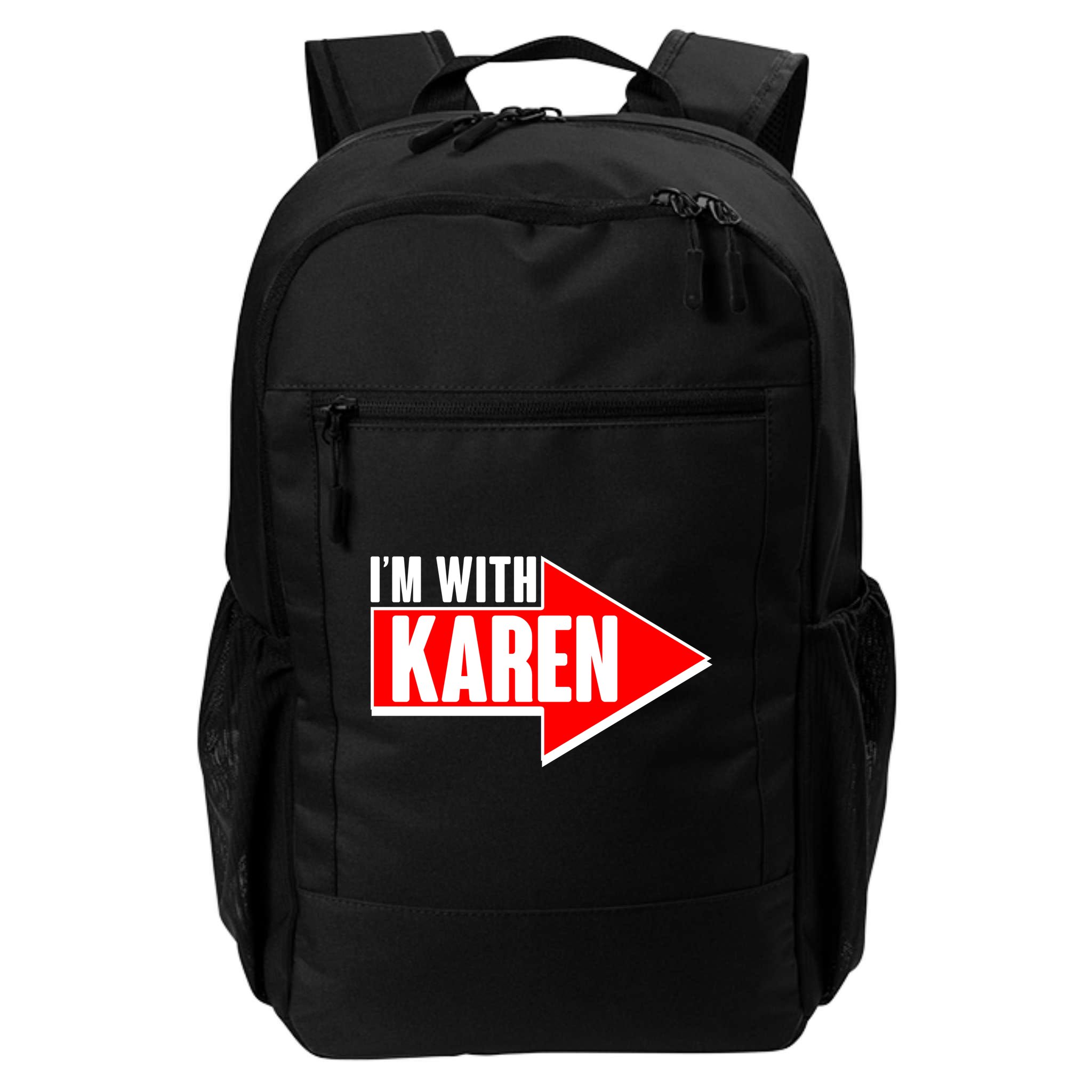 I'm With Karen Backpack