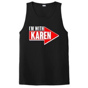 I'm With Karen PosiCharge Competitor Tank