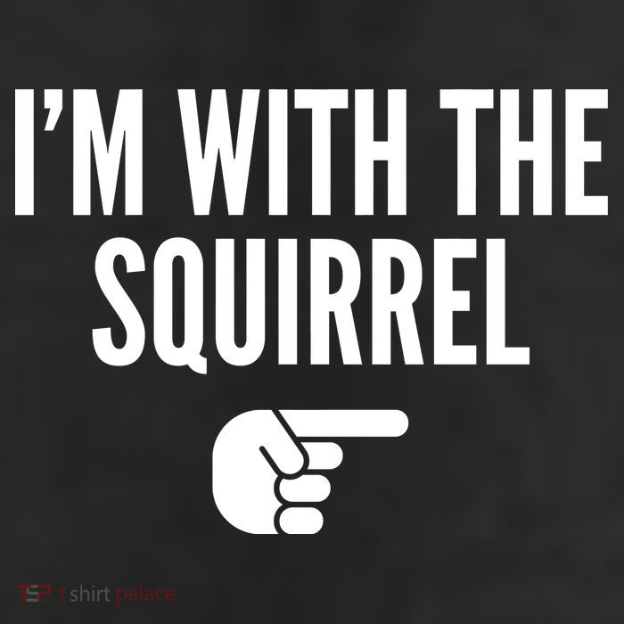 I'm With The Squirrel Costume Cool Comfort Performance Bucket Hat