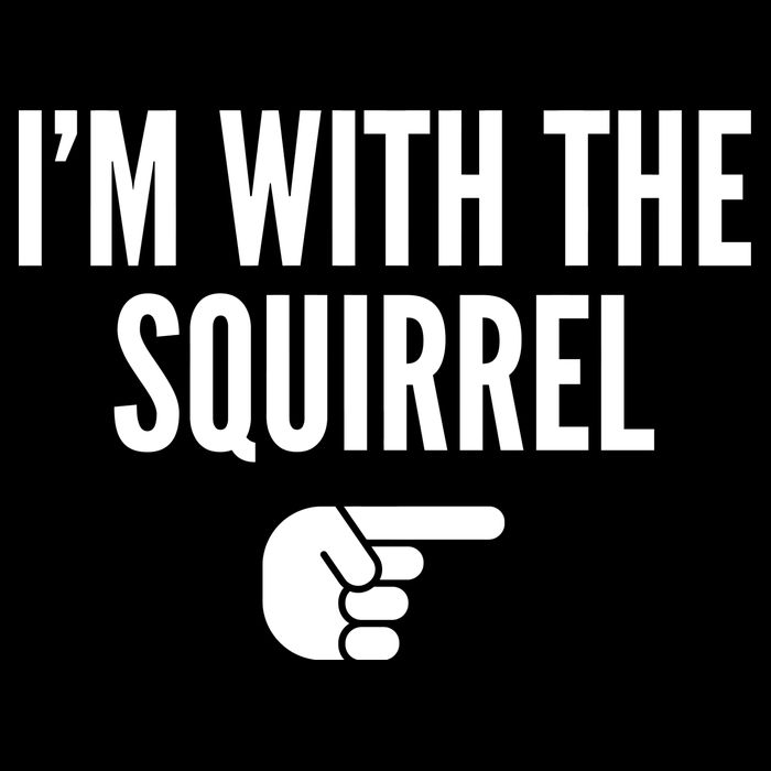 I'm With The Squirrel Costume T-Shirt