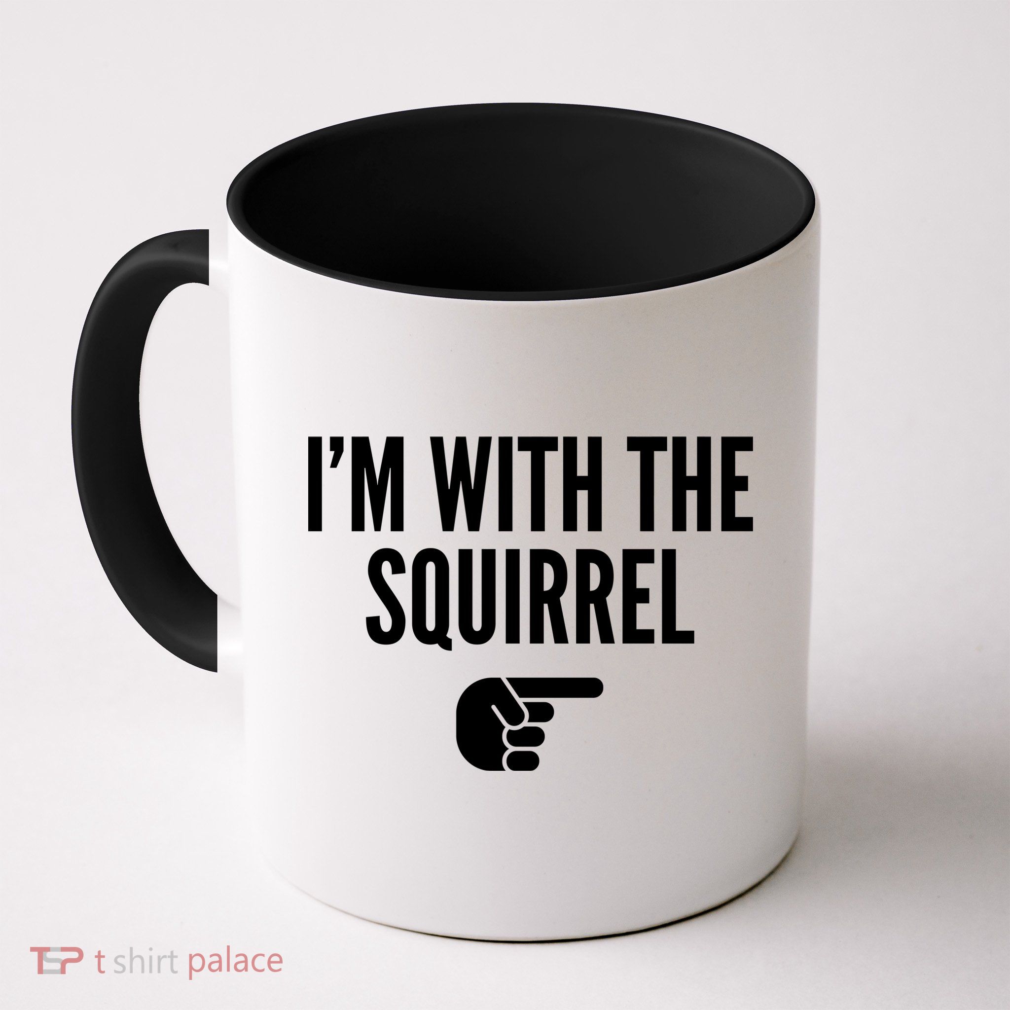 I'm With The Squirrel Costume Mug