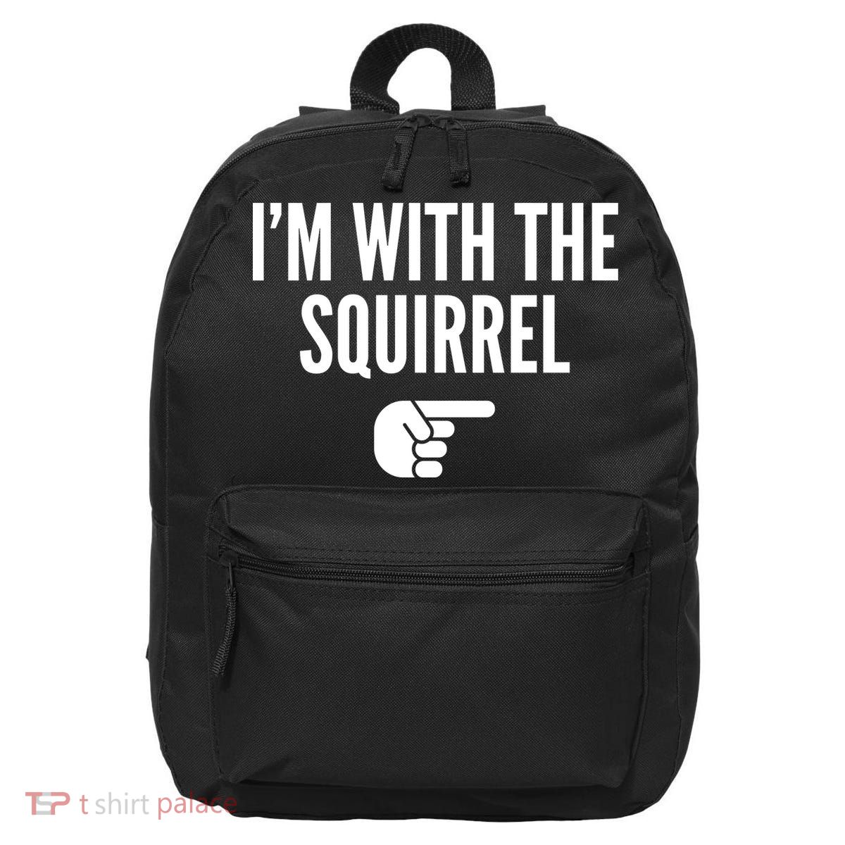 I'm With The Squirrel Costume 16 in Basic Backpack