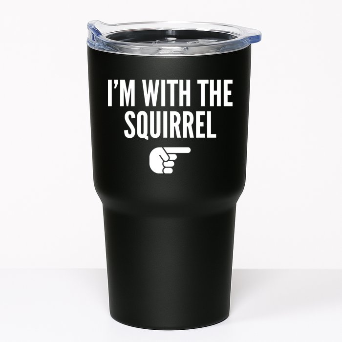 I'm With The Squirrel Costume Tumbler