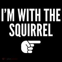 I'm With The Squirrel Costume Mousepad