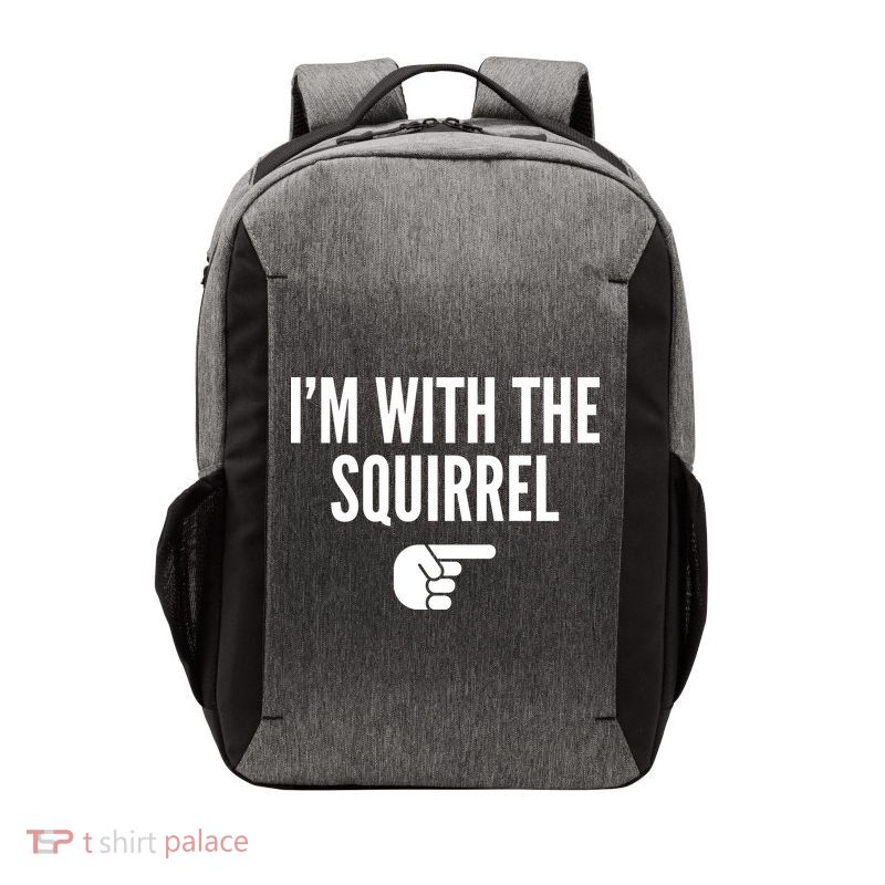 I'm With The Squirrel Costume Vector Backpack