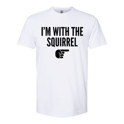 I'm With The Squirrel Costume Softstyle® CVC T-Shirt