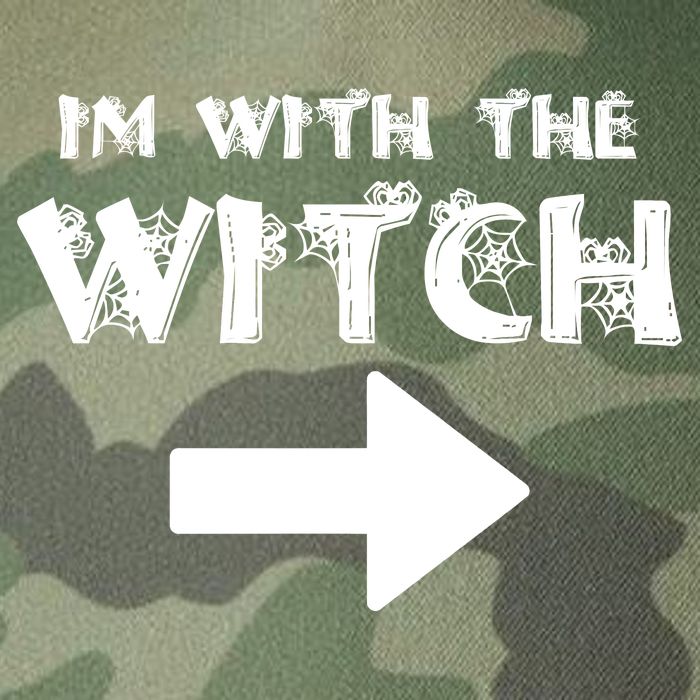 I'm With The Witch Legacy Tie Dye Trucker Hat