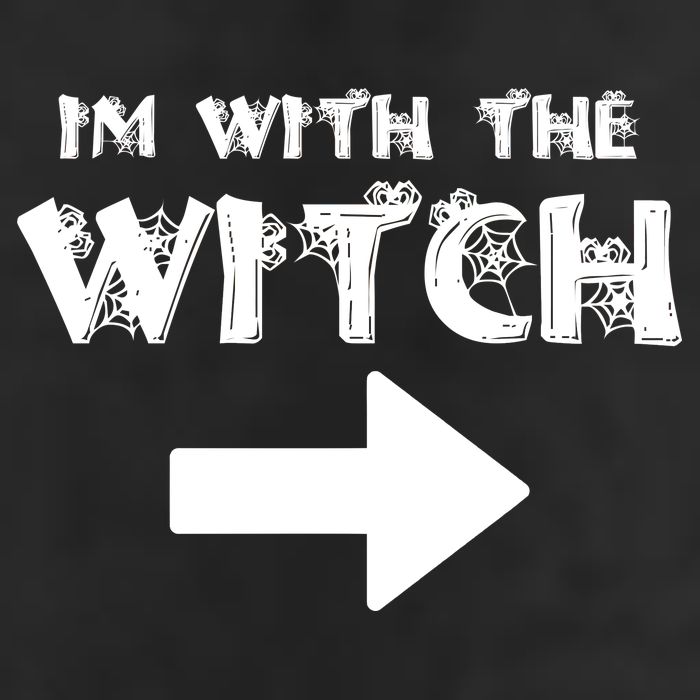 I'm With The Witch Cool Comfort Performance Bucket Hat