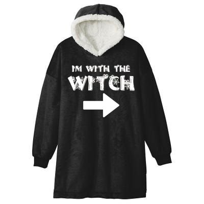 I'm With The Witch Hooded Wearable Blanket