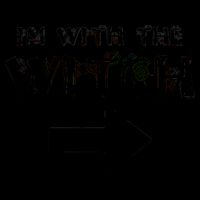 I'm With The Witch 16oz Travel Tumbler