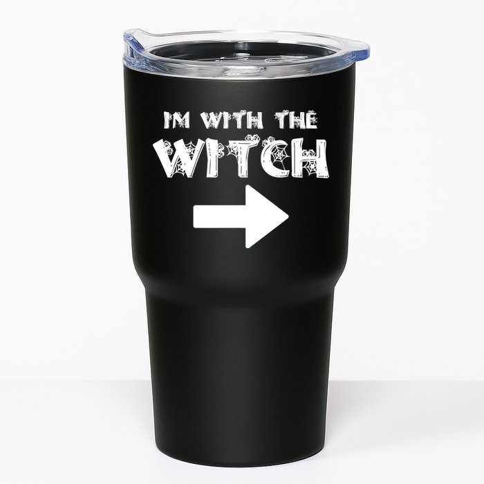 I'm With The Witch Tumbler