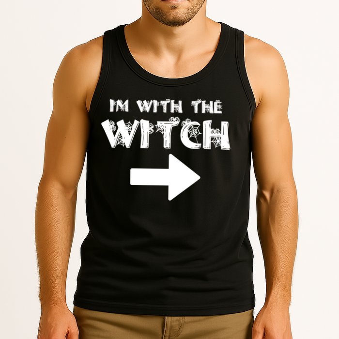 I'm With The Witch Tank Top