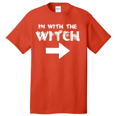 I'm With The Witch Tall T-Shirt