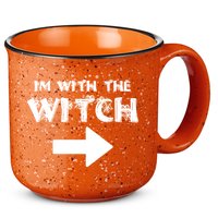 I'm With The Witch 15oz Campfire Ceramic Mug