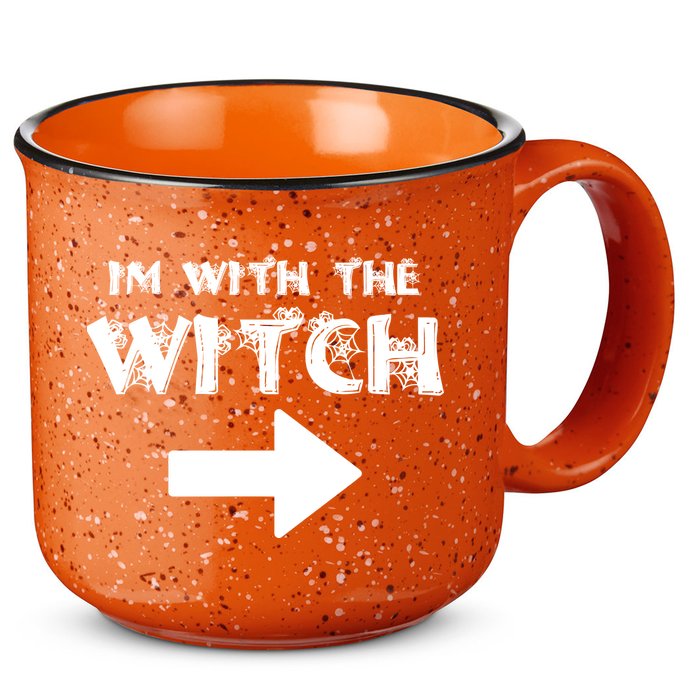 I'm With The Witch 15oz Campfire Ceramic Mug