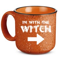 I'm With The Witch 15oz Campfire Ceramic Mug