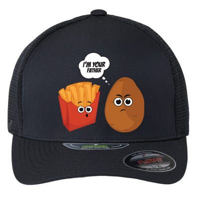 I'm Your Father Potato And Fries Flexfit Unipanel Trucker Cap