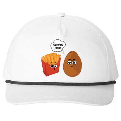 I'm Your Father Potato And Fries Snapback Five-Panel Rope Hat