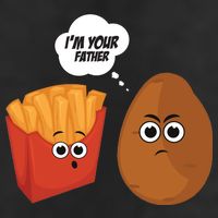 I'm Your Father Potato And Fries Adult Drive Performance Visor