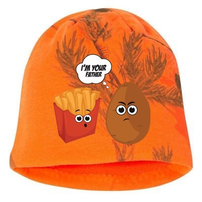 I'm Your Father Potato And Fries Kati - Camo Knit Beanie