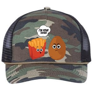 I'm Your Father Potato And Fries Retro Rope Trucker Hat Cap