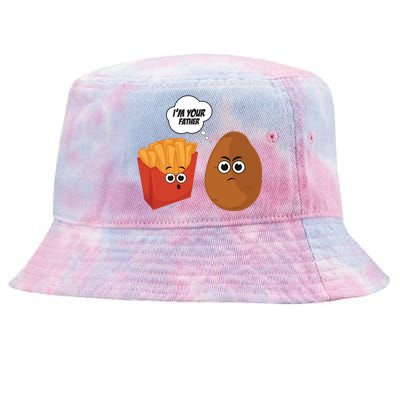 I'm Your Father Potato And Fries Tie-Dyed Bucket Hat