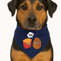 I'm Your Father Potato And Fries USA-Made Doggie Bandana