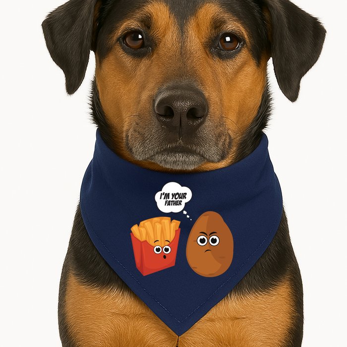 I'm Your Father Potato And Fries USA-Made Doggie Bandana