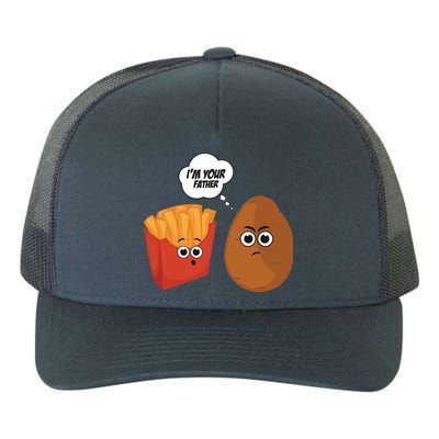 I'm Your Father Potato And Fries Yupoong Adult 5-Panel Trucker Hat