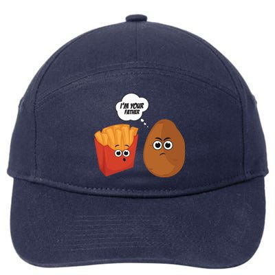 I'm Your Father Potato And Fries 7-Panel Snapback Hat