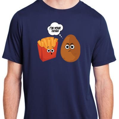 I'm Your Father Potato And Fries Adult ChromaSoft Performance T-Shirt