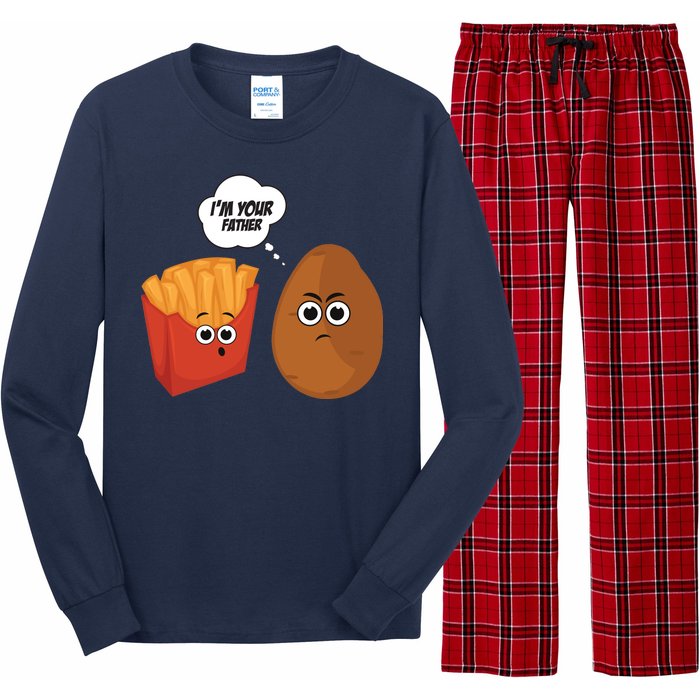 I'm Your Father Potato And Fries Long Sleeve Pajama Set