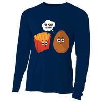 I'm Your Father Potato And Fries Cooling Performance Long Sleeve Crew