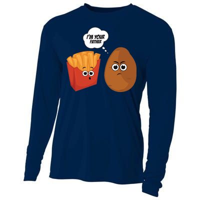 I'm Your Father Potato And Fries Cooling Performance Long Sleeve Crew