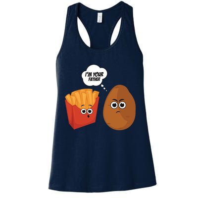 I'm Your Father Potato And Fries Womens Tank Top