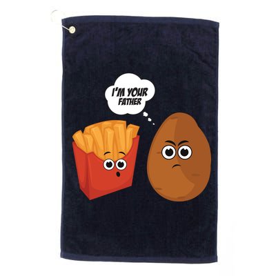 I'm Your Father Potato And Fries Golf Towel