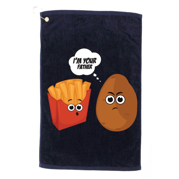 I'm Your Father Potato And Fries Platinum Collection Golf Towel