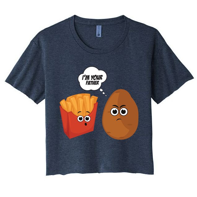I'm Your Father Potato And Fries Crop Top