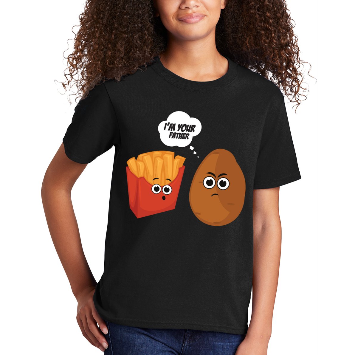 I'm Your Father Potato And Fries Kids T-Shirt