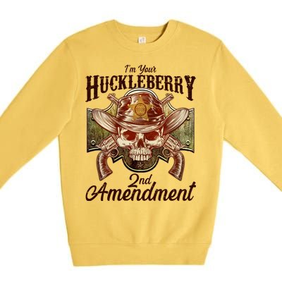 I'm Your Huckleberry 2nd Amendment Premium Crewneck Sweatshirt