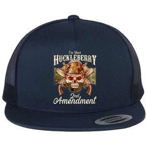 I'm Your Huckleberry 2nd Amendment Flat Bill Trucker Hat