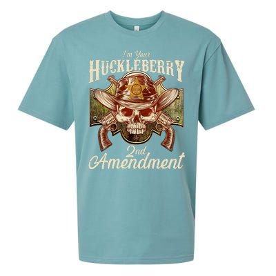 I'm Your Huckleberry 2nd Amendment Sueded Cloud Jersey T-Shirt