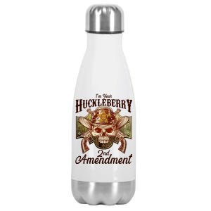 I'm Your Huckleberry 2nd Amendment Stainless Steel Insulated Water Bottle