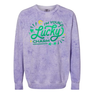 I'm Your Lucky Charm Colorblast Crewneck Sweatshirt