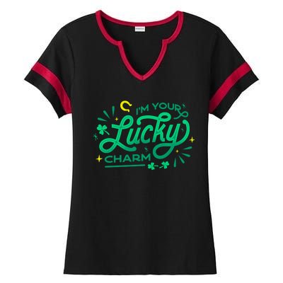 I'm Your Lucky Charm Ladies Halftime Notch Neck Tee