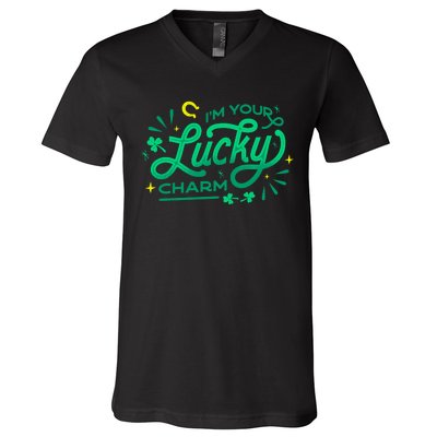 I'm Your Lucky Charm V-Neck T-Shirt