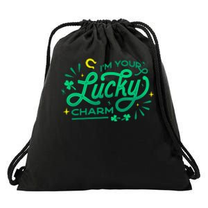 I'm Your Lucky Charm Drawstring Bag