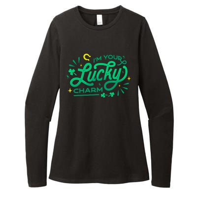 I'm Your Lucky Charm Womens CVC Long Sleeve Shirt