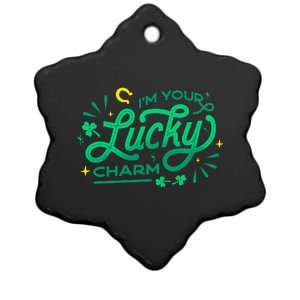 I'm Your Lucky Charm Ceramic Star Ornament